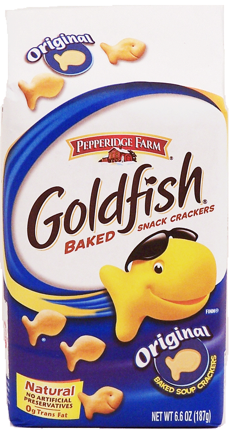 Pepperidge Farm Goldfish original baked snack crackers Full-Size Picture